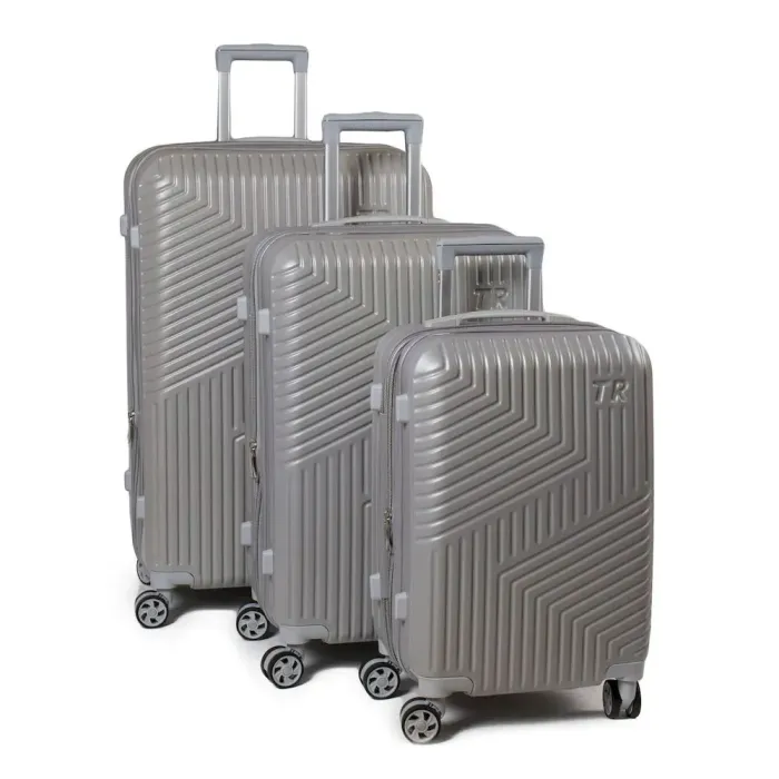 Дорожная Чемодан 31 ABS-пластик 802 silver