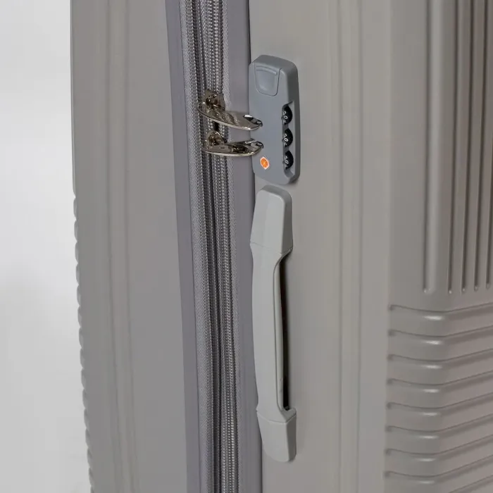 Дорожня Валіза 1 Маленький ABS-пластик 802 light-grey