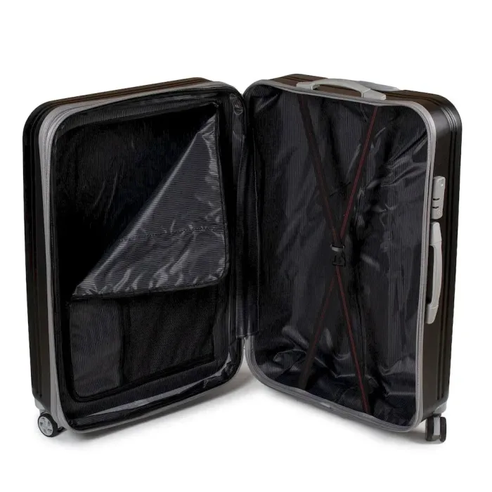 Дорожная Чемодан 31 ABS-пластик 802 black