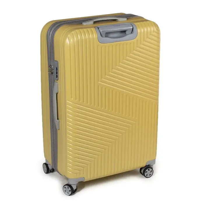 Дорожная Чемодан 31 ABS-пластик 802 yellow