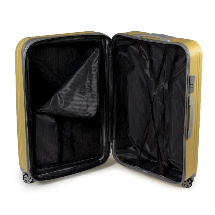 Дорожная Чемодан 31 ABS-пластик 802 yellow