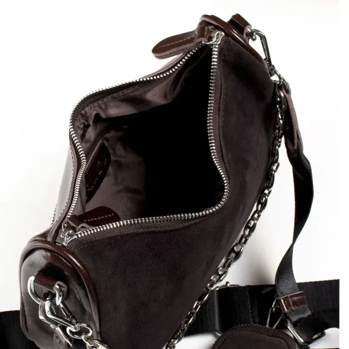 Сумка Женская Классическая замш ALEX RAI 01-09 06-375-1 brown