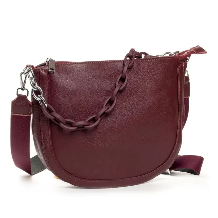 Сумка Жіноча Класична шкіряна ALEX RAI 02-09 9503-9 wine-red