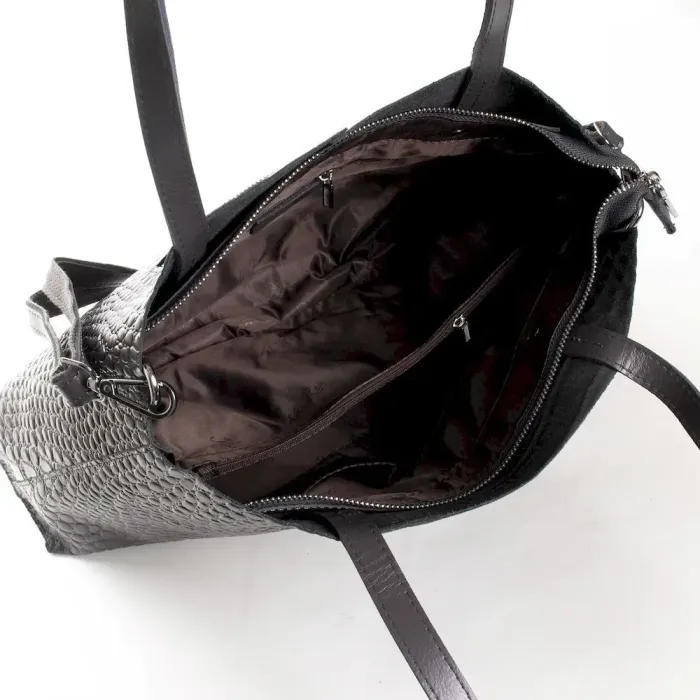 Сумка Жіноча Класична шкіряна ALEX RAI 03-09 13-9506 grey