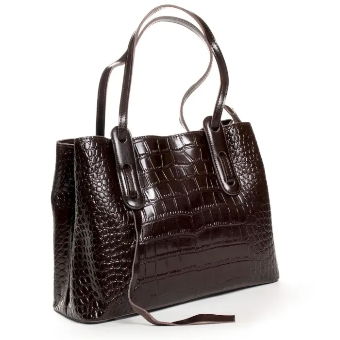 Сумка Жіноча Класична шкіряна ALEX RAI 03-09 16-3204 brown