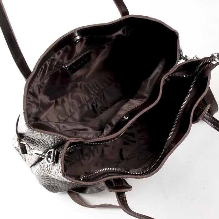 Сумка Жіноча Класична шкіряна ALEX RAI 03-09 16-3204 brown