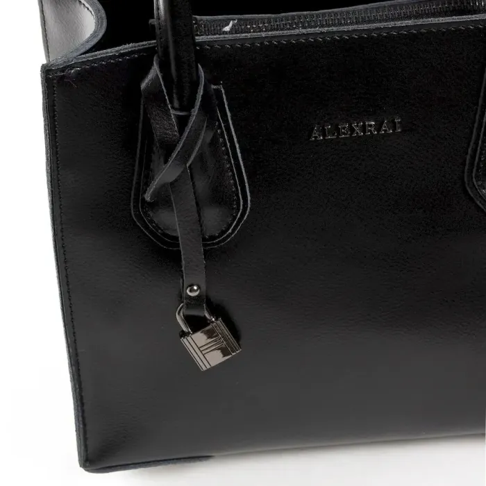 Сумка Жіноча Класична шкіряна ALEX RAI 03-09 19-P1527 black