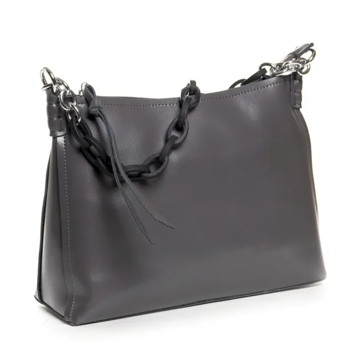 Сумка Жіноча Класична шкіряна ALEX RAI 03-09 17-8900 grey