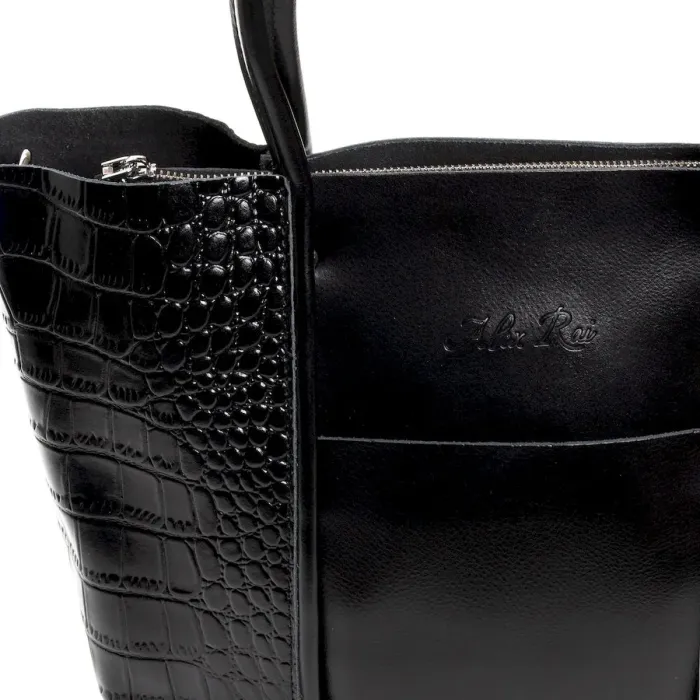 Сумка Жіноча Класична шкіряна ALEX RAI 03-09 13-9710 black