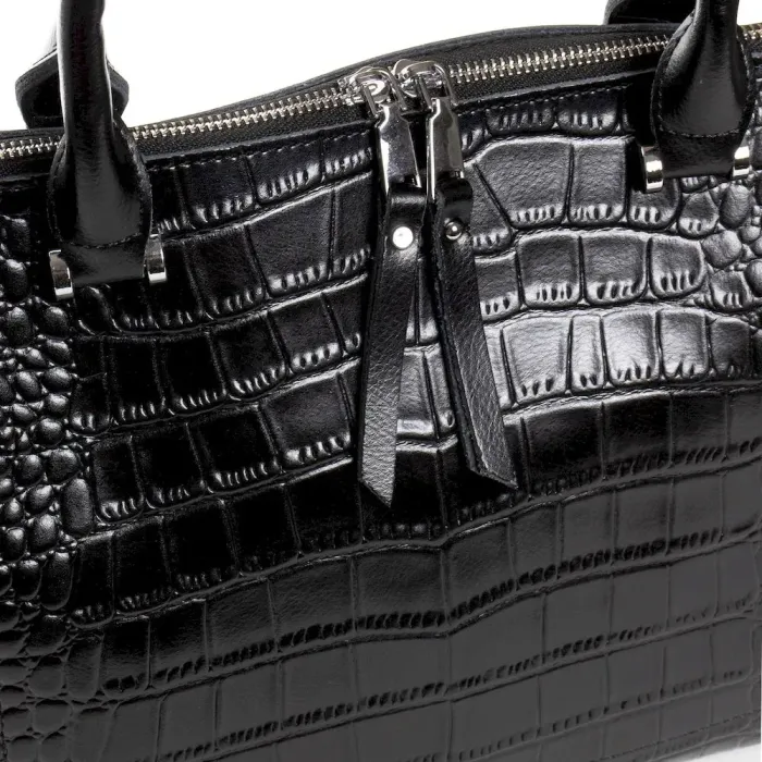 Сумка Жіноча Класична шкіряна ALEX RAI 03-09 20-8542 black