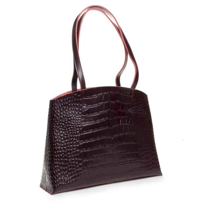 Сумка Жіноча Класична шкіряна ALEX RAI 03-09 13-9506 wine-red