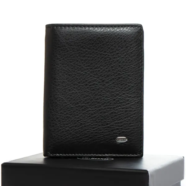Гаманець Classic Чоловіча шкіра DR. BOND MSM-13 black