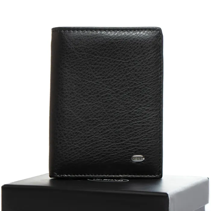 Гаманець Classic Чоловіча шкіра DR. BOND MSM-13 black