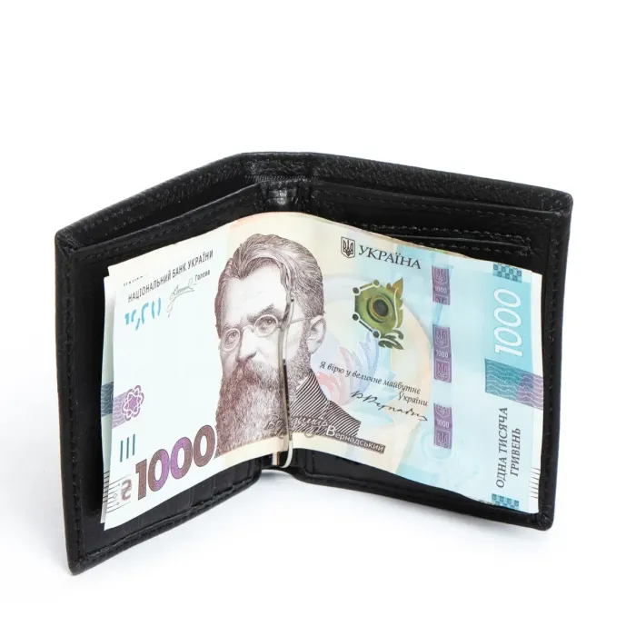 Гаманець Classic Чоловіча шкіра DR. BOND MSM-9 black