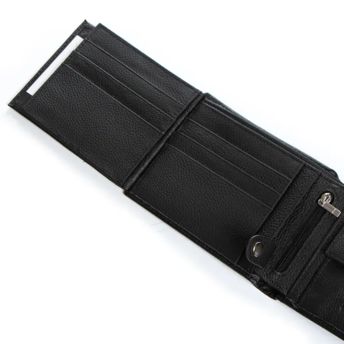Кошелек Classic Мужской кожа DR. BOND MS-17 black