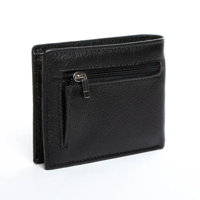 Гаманець Classic Чоловіча шкіра DR. BOND MSM-12 black
