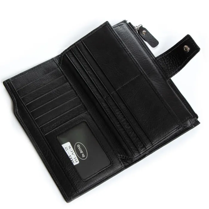 Кошелек Classic Мужской кожа DR. BOND MB-2 black