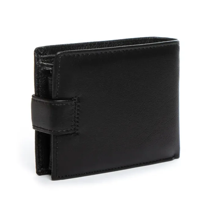 Кошелек Classic Мужской кожа DR. BOND MS-32 black