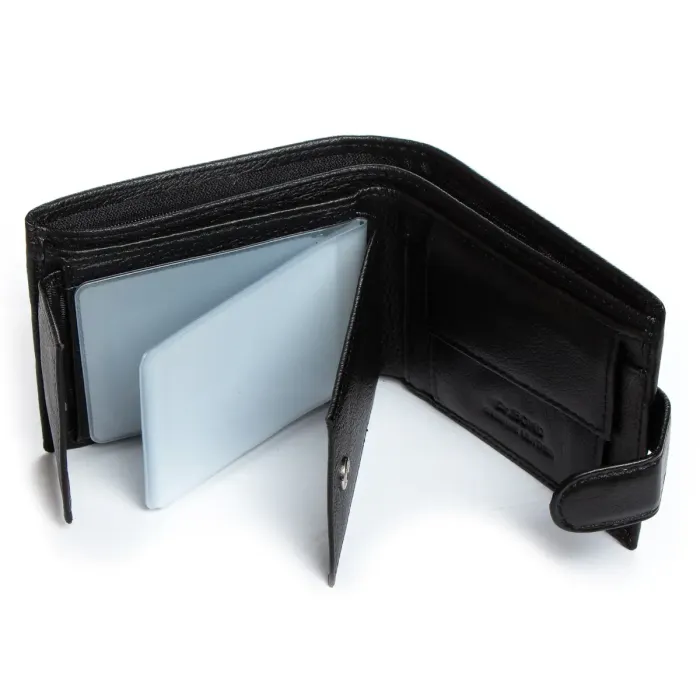 Кошелек Classic Мужской кожа DR. BOND MS-32 black