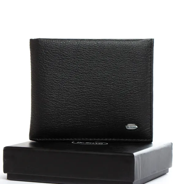 Гаманець Classic Чоловіча шкіра DR. BOND MSM-11 black