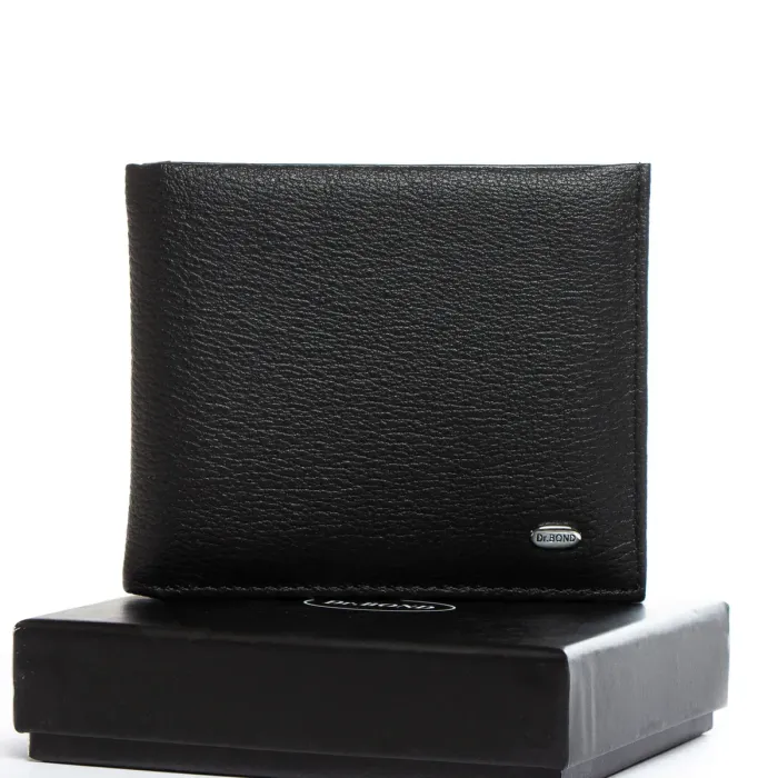 Гаманець Classic Чоловіча шкіра DR. BOND MSM-11 black