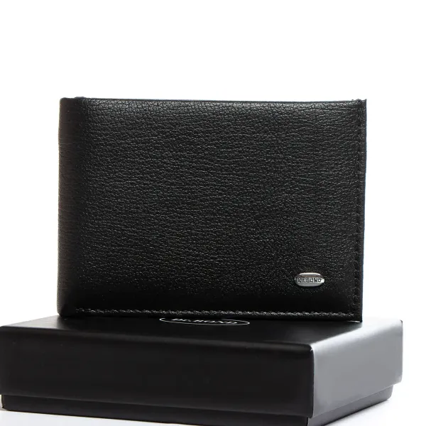 Гаманець Classic Чоловіча шкіра DR. BOND MSM-14 black