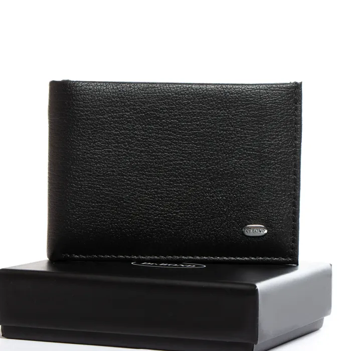 Кошелек Classic Мужской кожа DR. BOND MSM-14 black