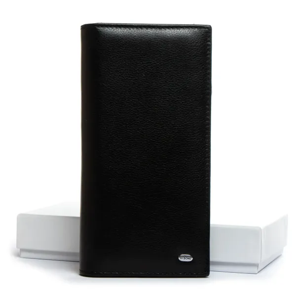 Кошелек Classic Женский кожа DR. BOND WMB-3M black