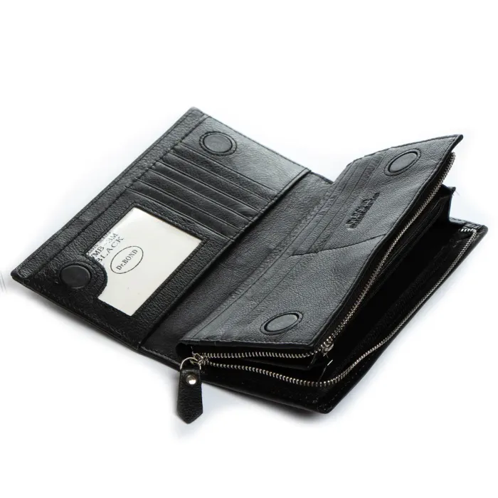 Гаманець Classic Жіноча шкіра DR. BOND WMB-3M black
