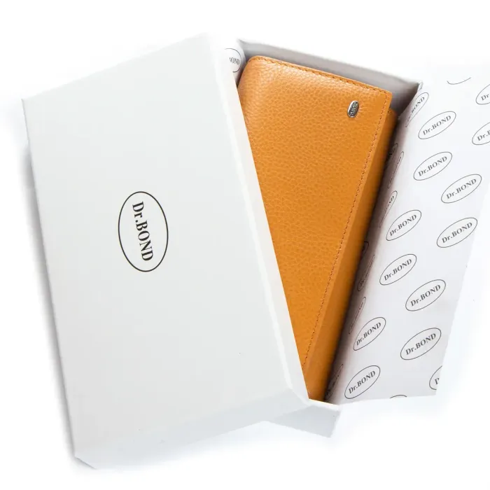 Гаманець Classic Жіноча шкіра DR. BOND W502 yellow