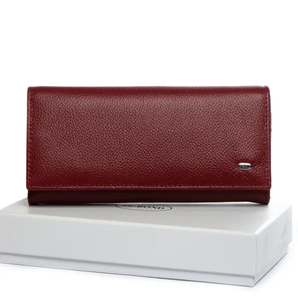 Кошелек Classic Женский кожа DR. BOND W502 wine-red