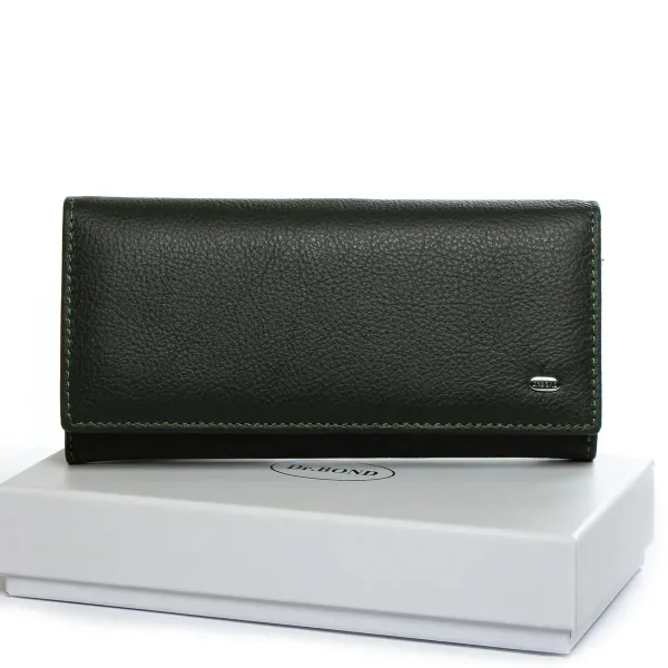 Гаманець Classic Жіноча шкіра DR. BOND W502 green