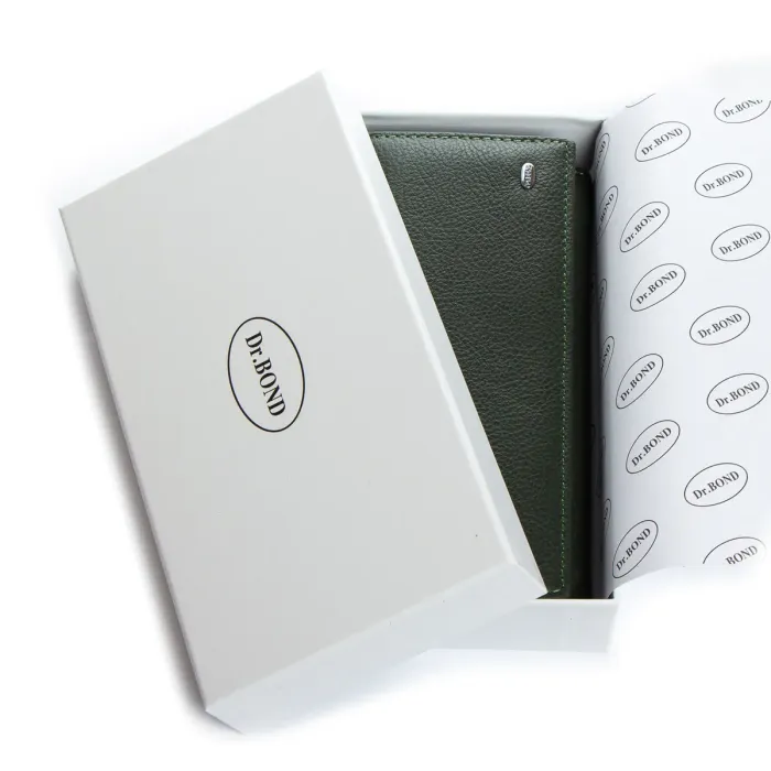 Гаманець Classic Жіноча шкіра DR. BOND W502 green