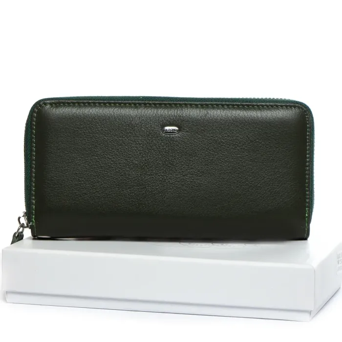 Гаманець Classic Жіноча шкіра DR. BOND W38 green