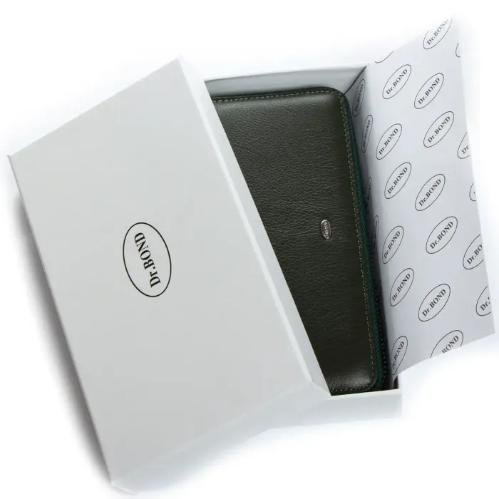 Гаманець Classic Жіноча шкіра DR. BOND W38 green