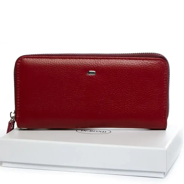 Гаманець Classic Жіноча шкіра DR. BOND W38 wine-red