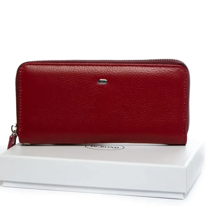 Гаманець Classic Жіноча шкіра DR. BOND W38 wine-red