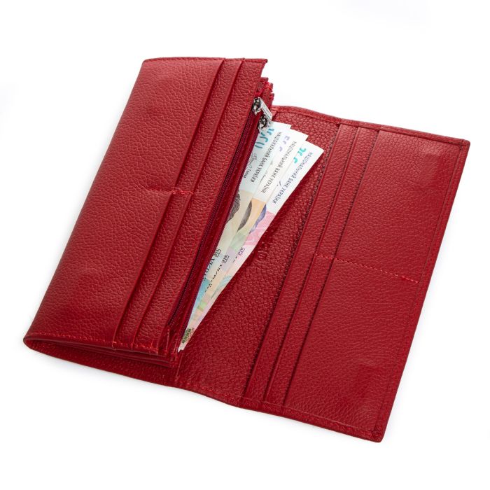 Кошелек Classic Женский кожа DR. BOND W501-2 red
