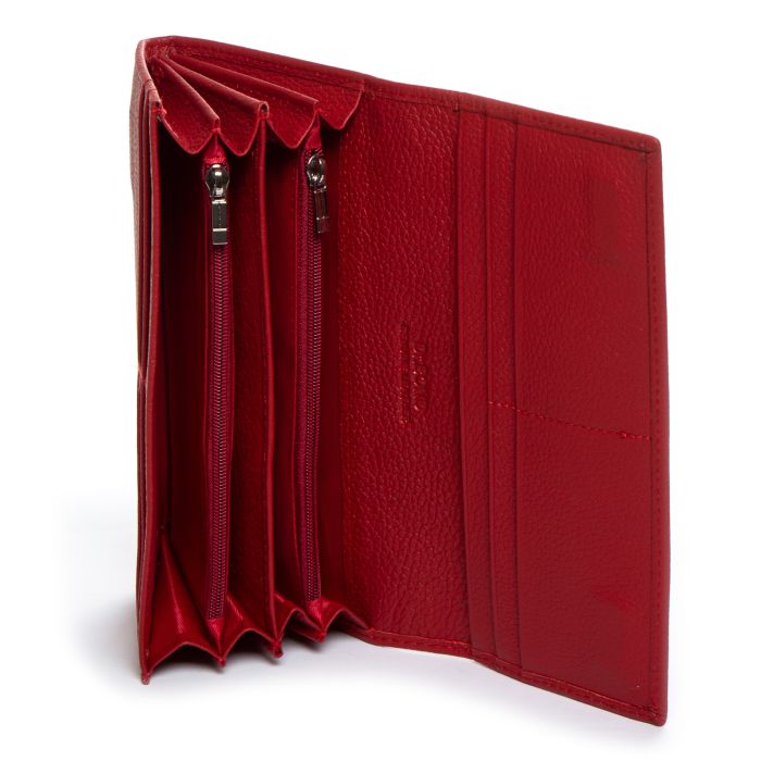 Кошелек Classic Женский кожа DR. BOND W501-2 red