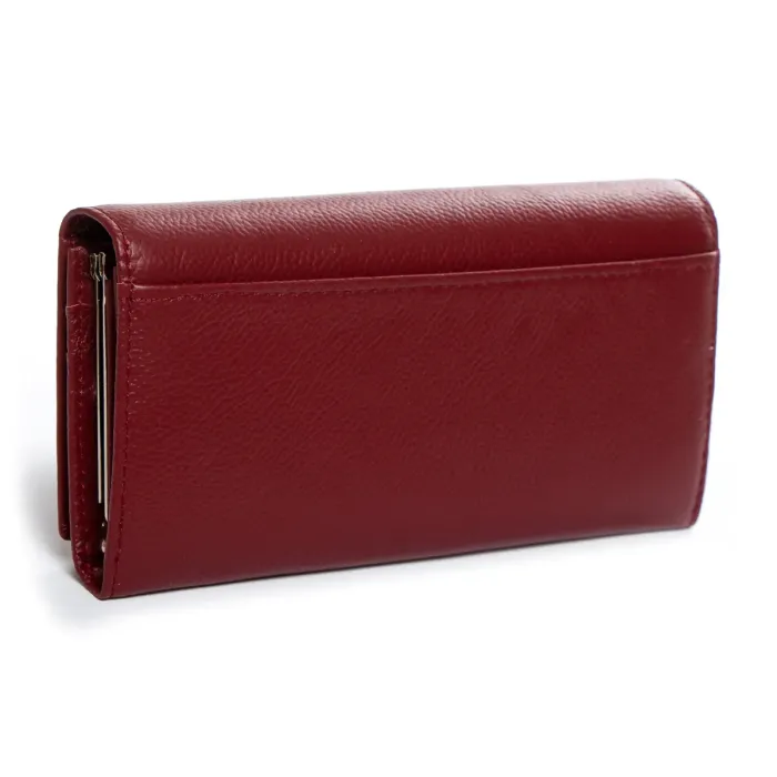 Гаманець Classic Жіноча шкіра DR. BOND W1-V wine-red