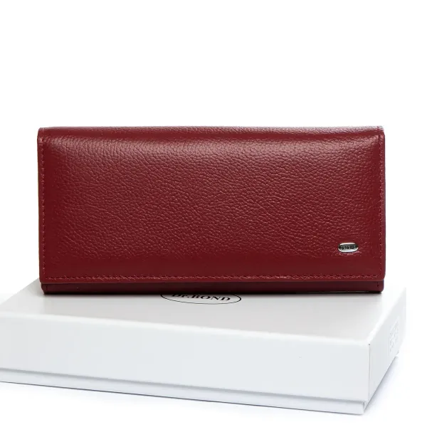 Гаманець Classic Жіноча шкіра DR. BOND W1-V-2 wine-red