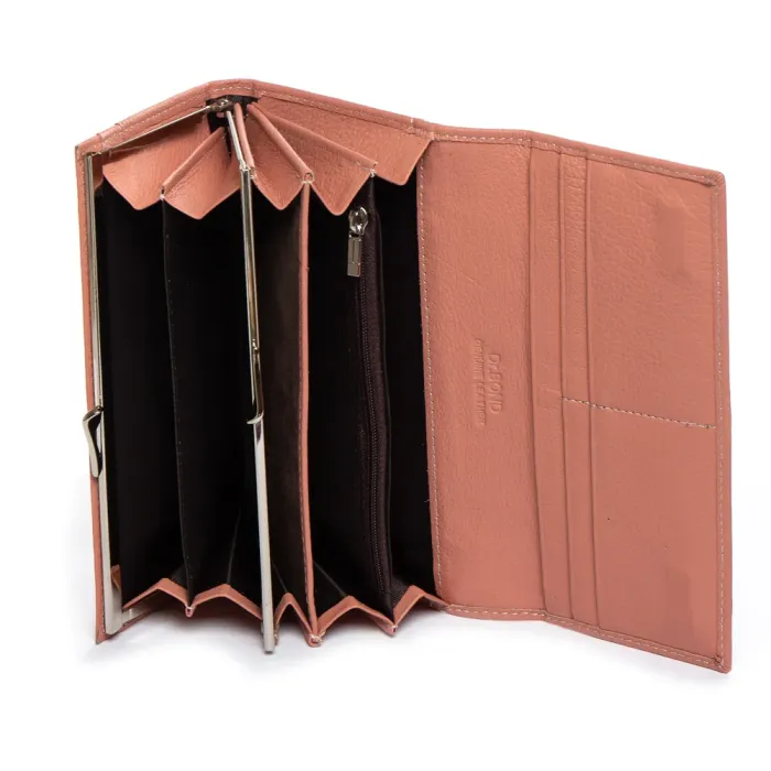 Кошелек Classic Женский кожа DR. BOND W1-V-2 pink purple