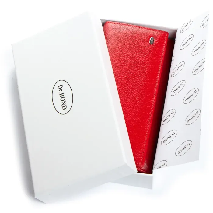 Гаманець Classic Жіноча шкіра DR. BOND W502-2 red
