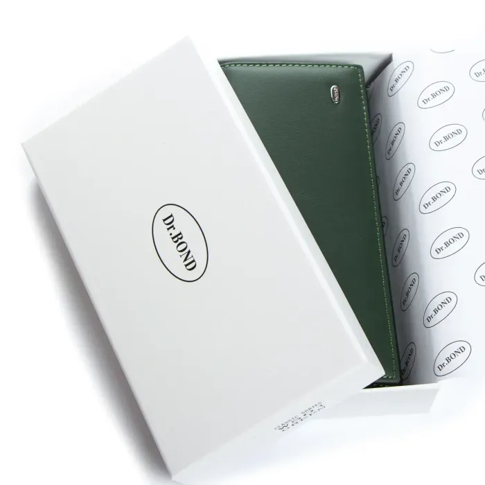 Гаманець Classic Жіноча шкіра DR. BOND W501 green