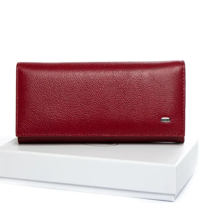 Гаманець Classic Жіноча шкіра DR. BOND W501 wine-red