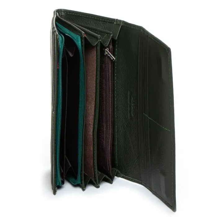 Гаманець Classic Жіноча шкіра DR. BOND W502-2 green