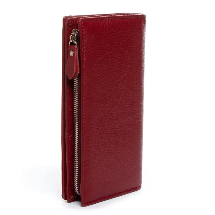 Гаманець Classic Жіноча шкіра DR. BOND WMB-3M wine-red