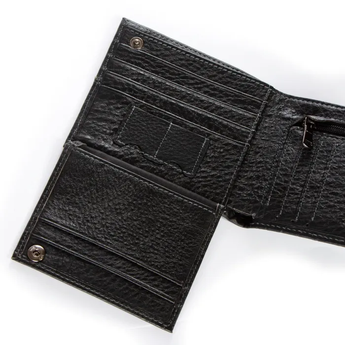 Кошелек BE Мужской кожа BRETTON 208V-L1 black