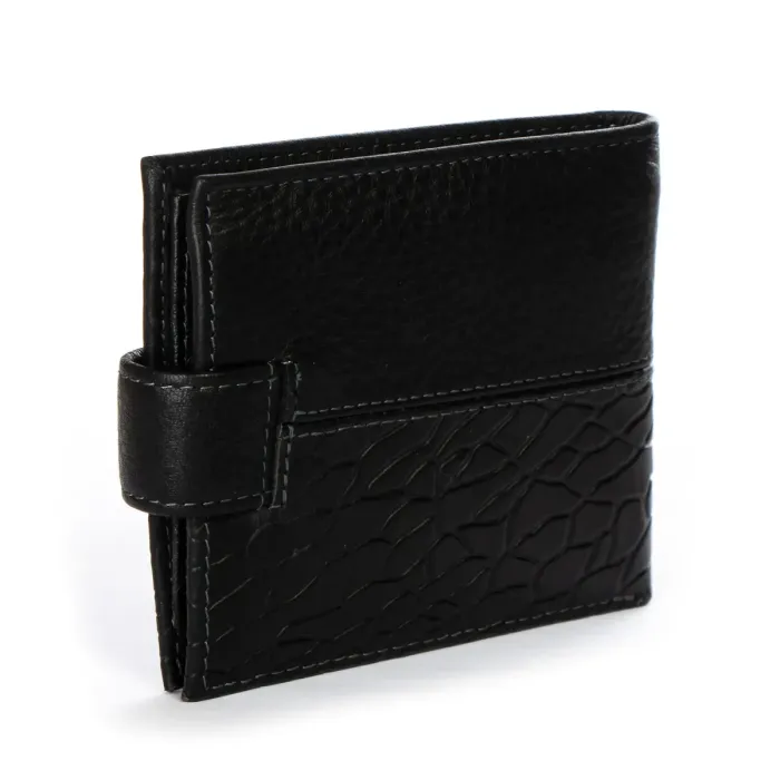 Кошелек BE Мужской кожа BRETTON 208V-L1 black