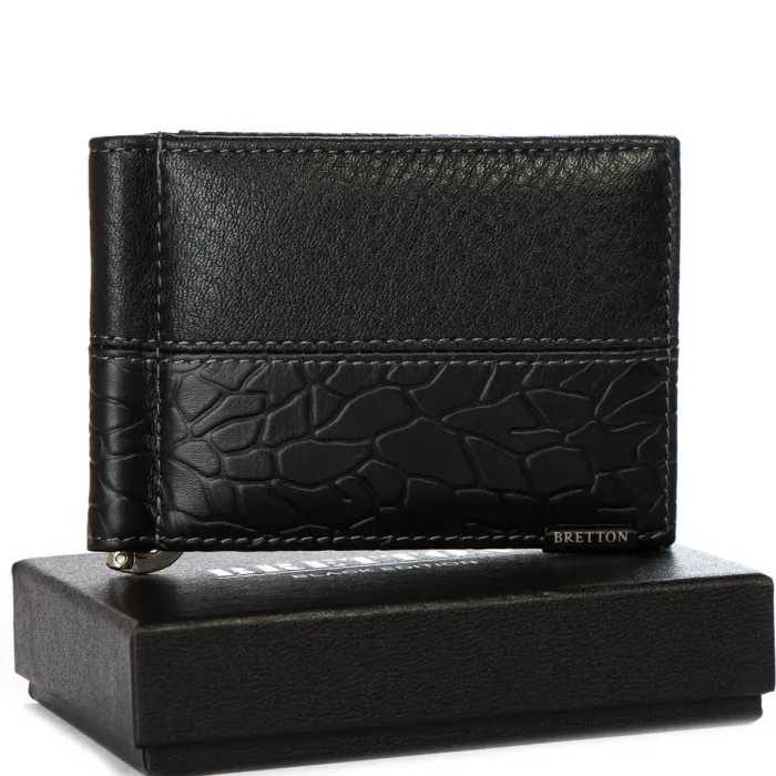 Гаманець BE Чоловіча шкіра BRETTON 168-L25A black